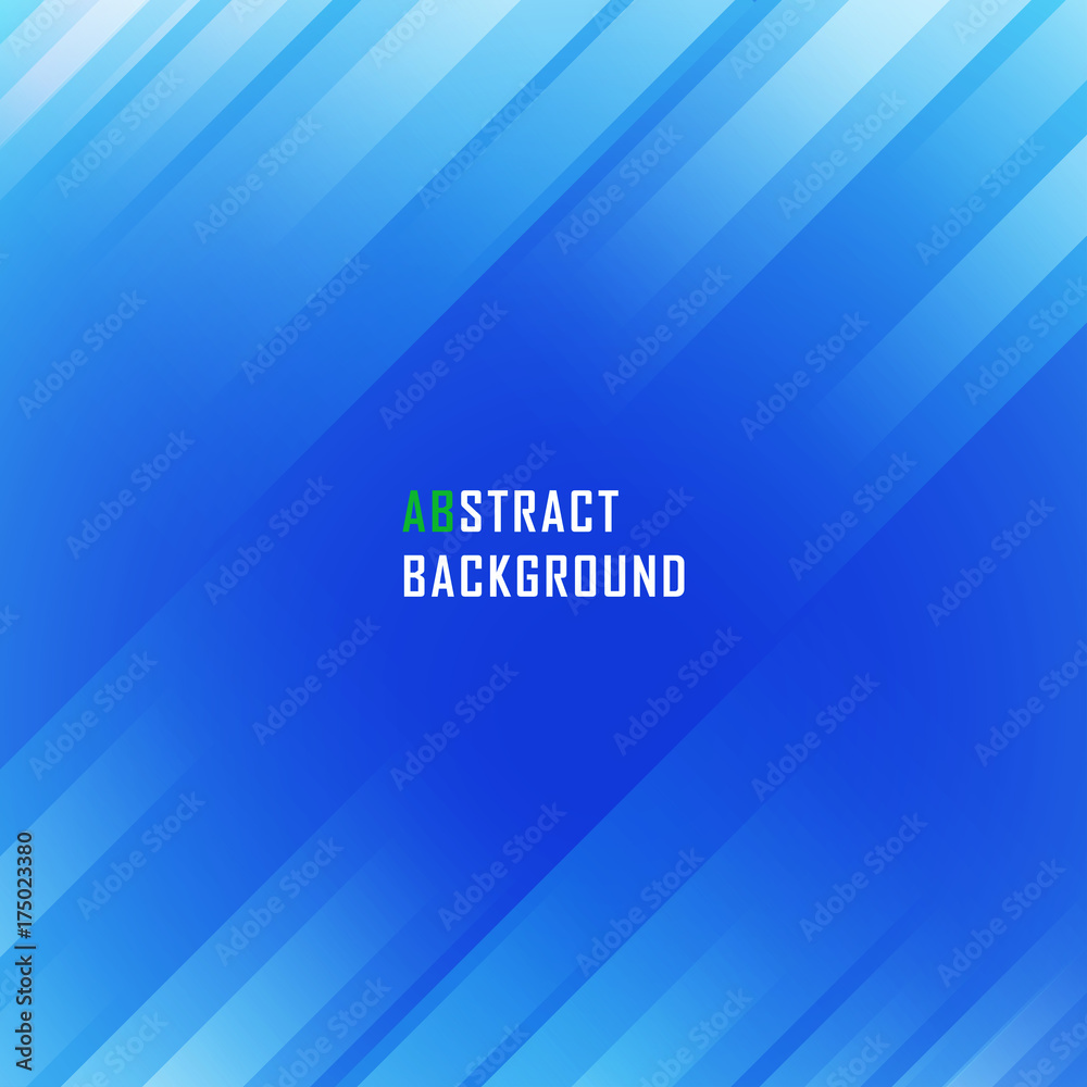 Fototapeta premium Blue geometric technological background. Template brochure and layout design