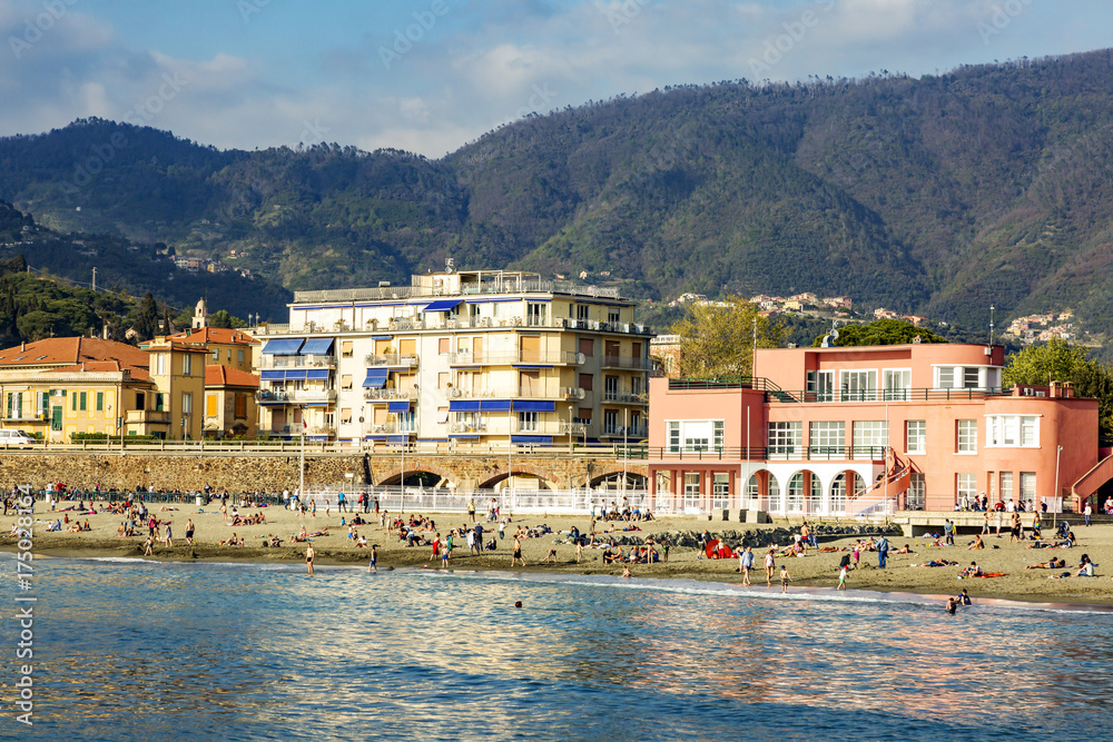 Levanto on the Ligurian coast