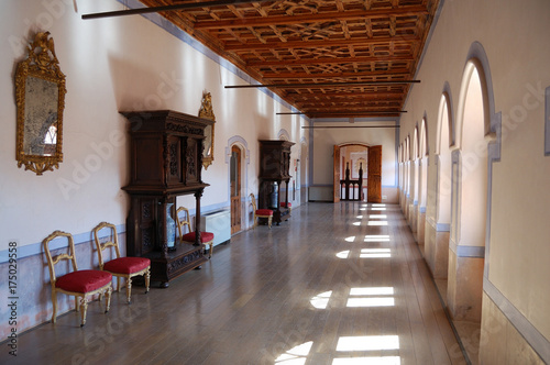 Interior del Castillo de Belmonte