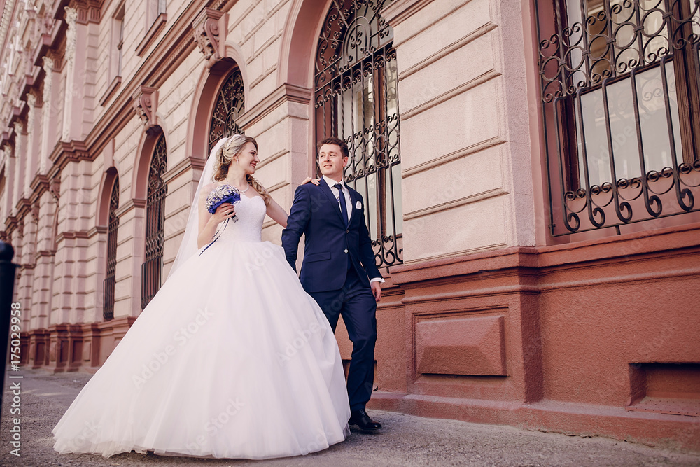 Obraz premium beautiful wedding couple