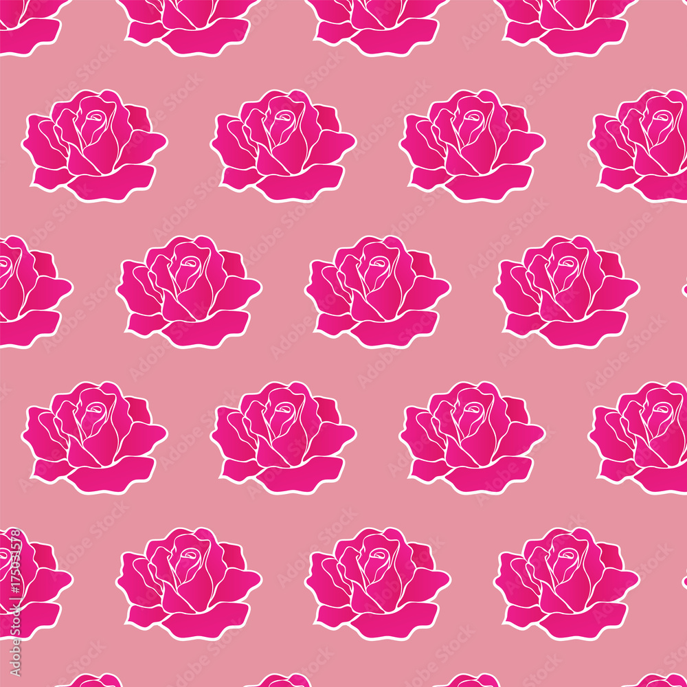 Floral Rose pattern