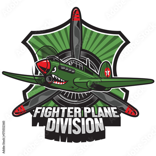 fighter plane division badge