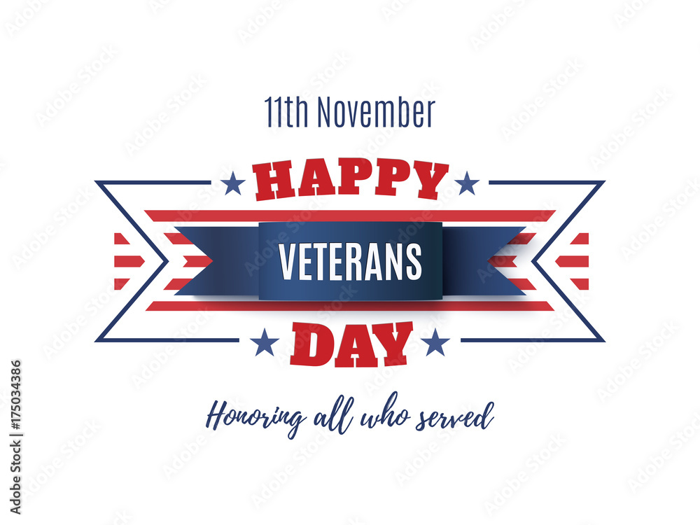 Veterans Day abstract background. Veterans Day abstract background.