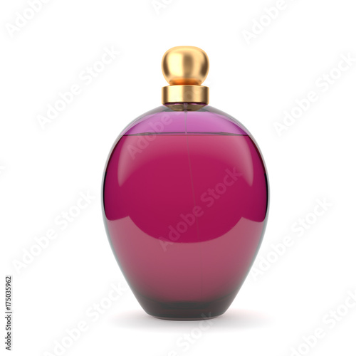 3D rendering perfume bottle