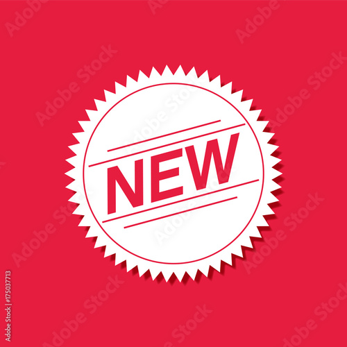 étiquette "new"