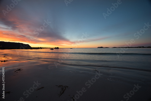 Abendrot am Meer