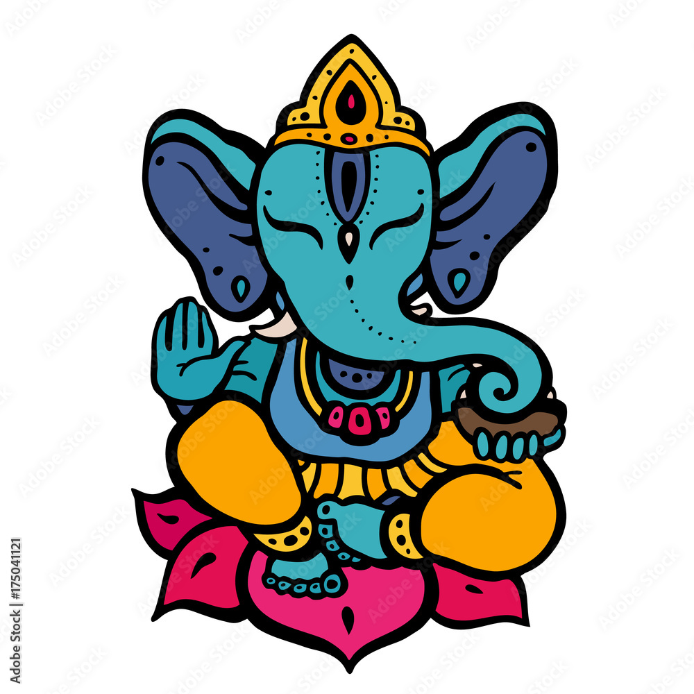 Fototapeta premium Hindu God Ganesha