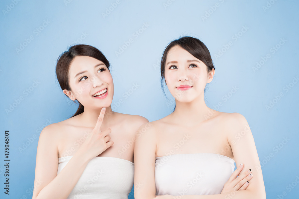 two beauty woman two beauty woman