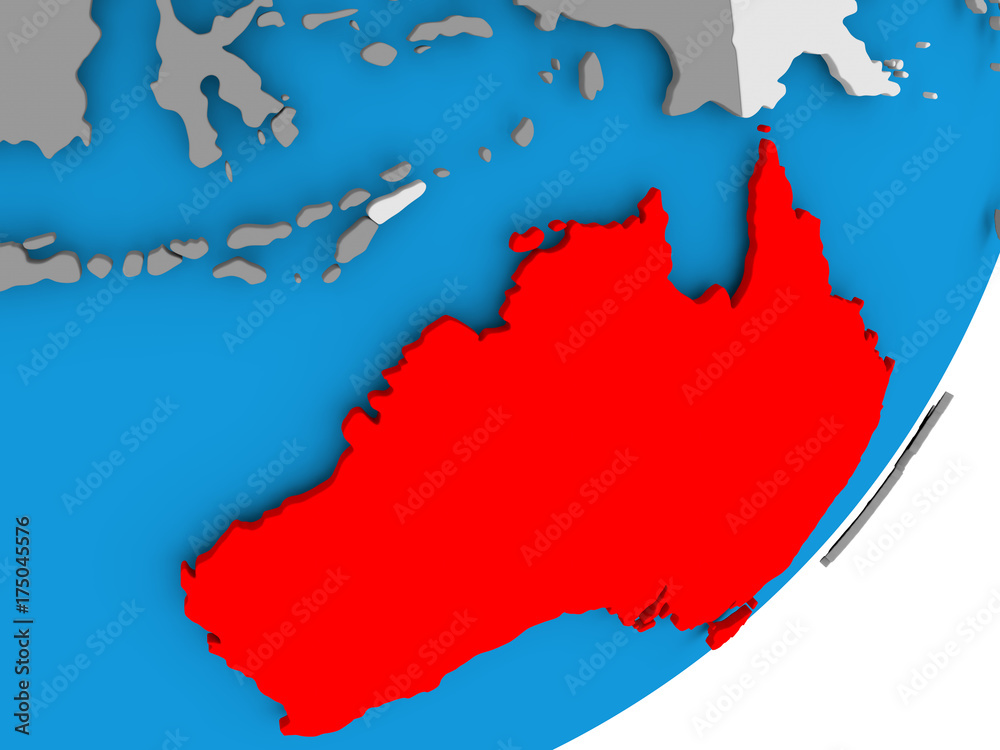 Fototapeta premium Map of Australia
