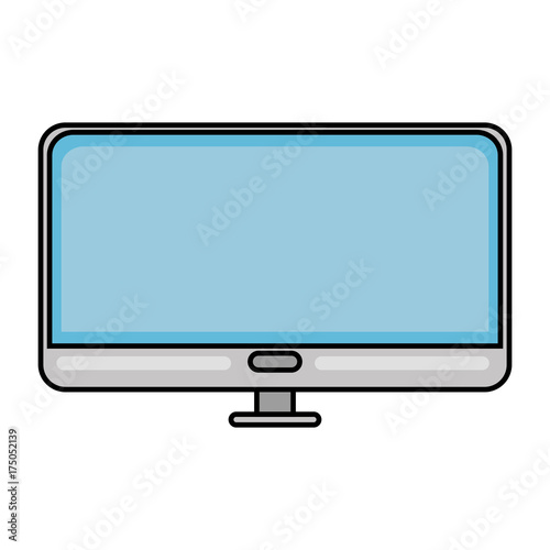 plasma tv isolated icon