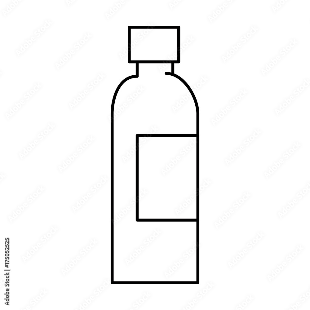 plastic bottle isolated icon plastic bottle isolated icon