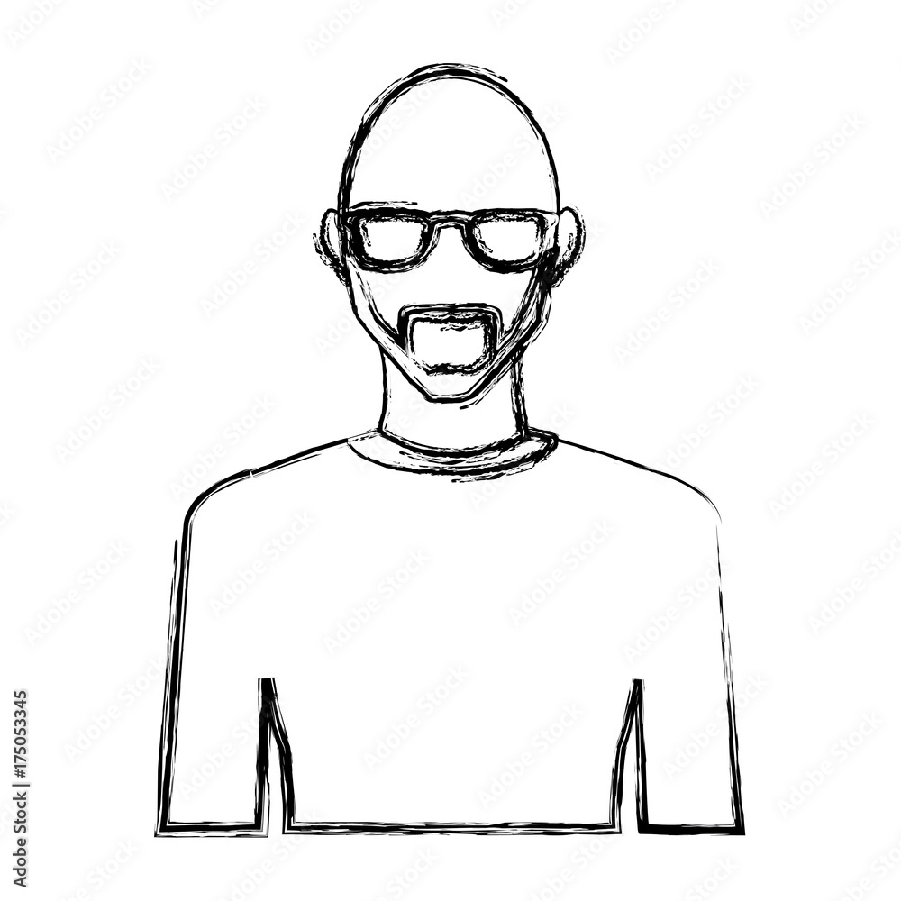 Young man avatar icon vector illustration graphic design Young man avatar icon vector illustration graphic design