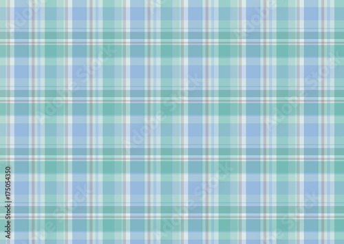 青と緑のMadras check