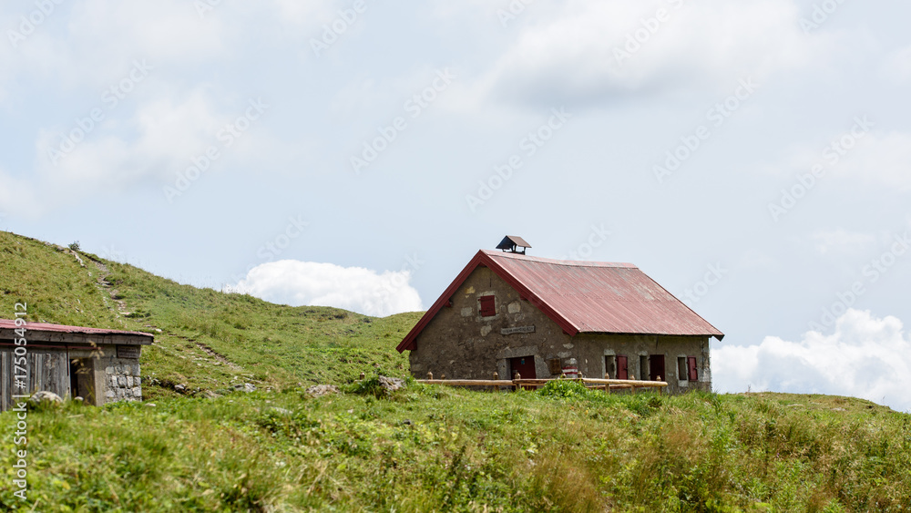 Casere and mountain pigeons in the mountains of Friuli Casere and mountain pigeons in the mountains of Friuli