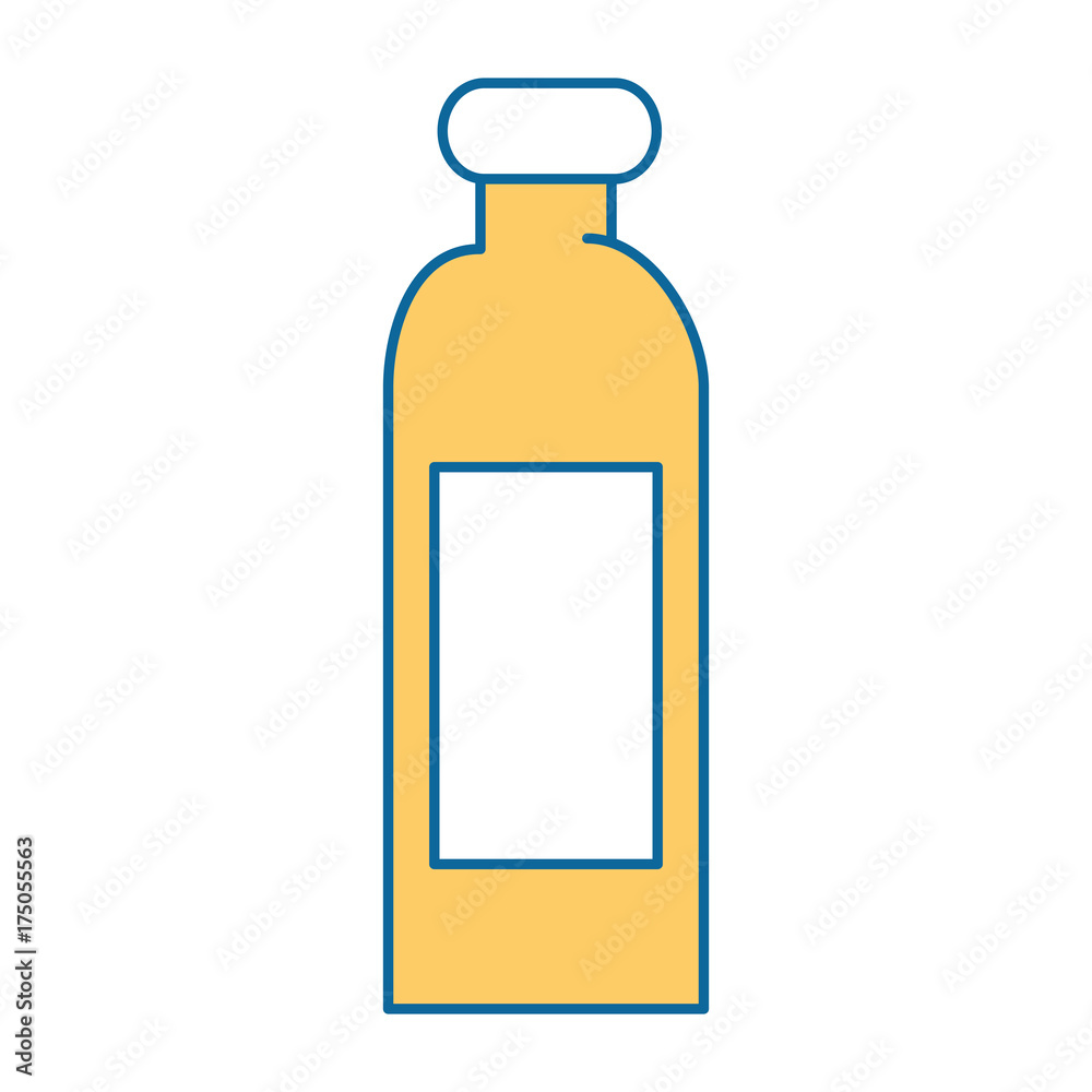 plastic bottle isolated icon