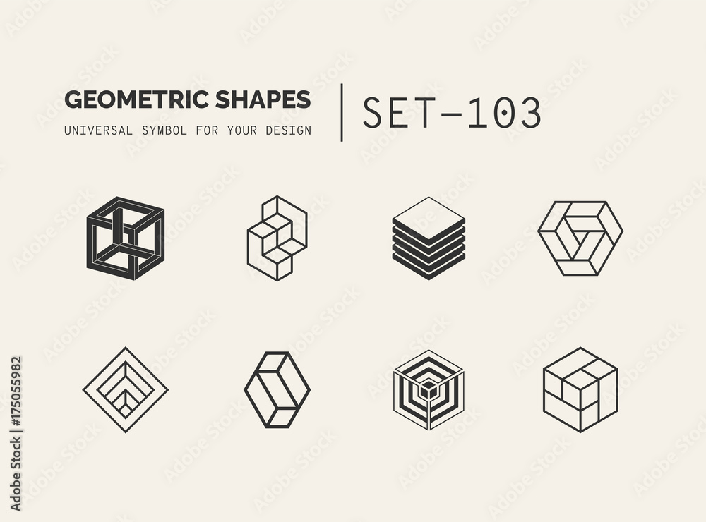 Set of universal minimal geometric Set of universal minimal geometric