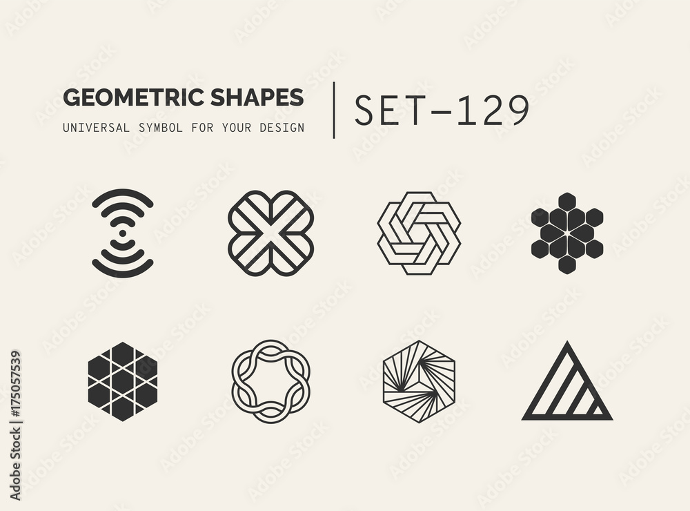 Set of universal minimal geometric Set of universal minimal geometric