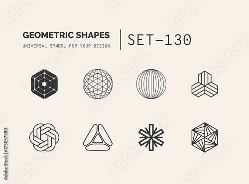 Set of universal minimal geometric 