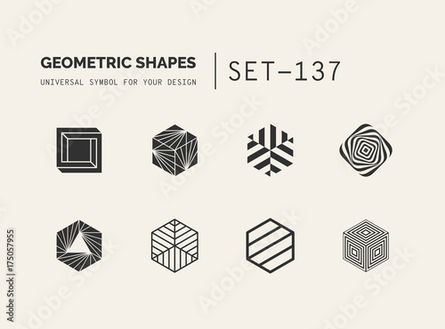 Set of universal minimal geometric 