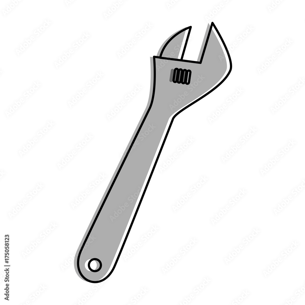 wrench tool isolated icon wrench tool isolated icon
