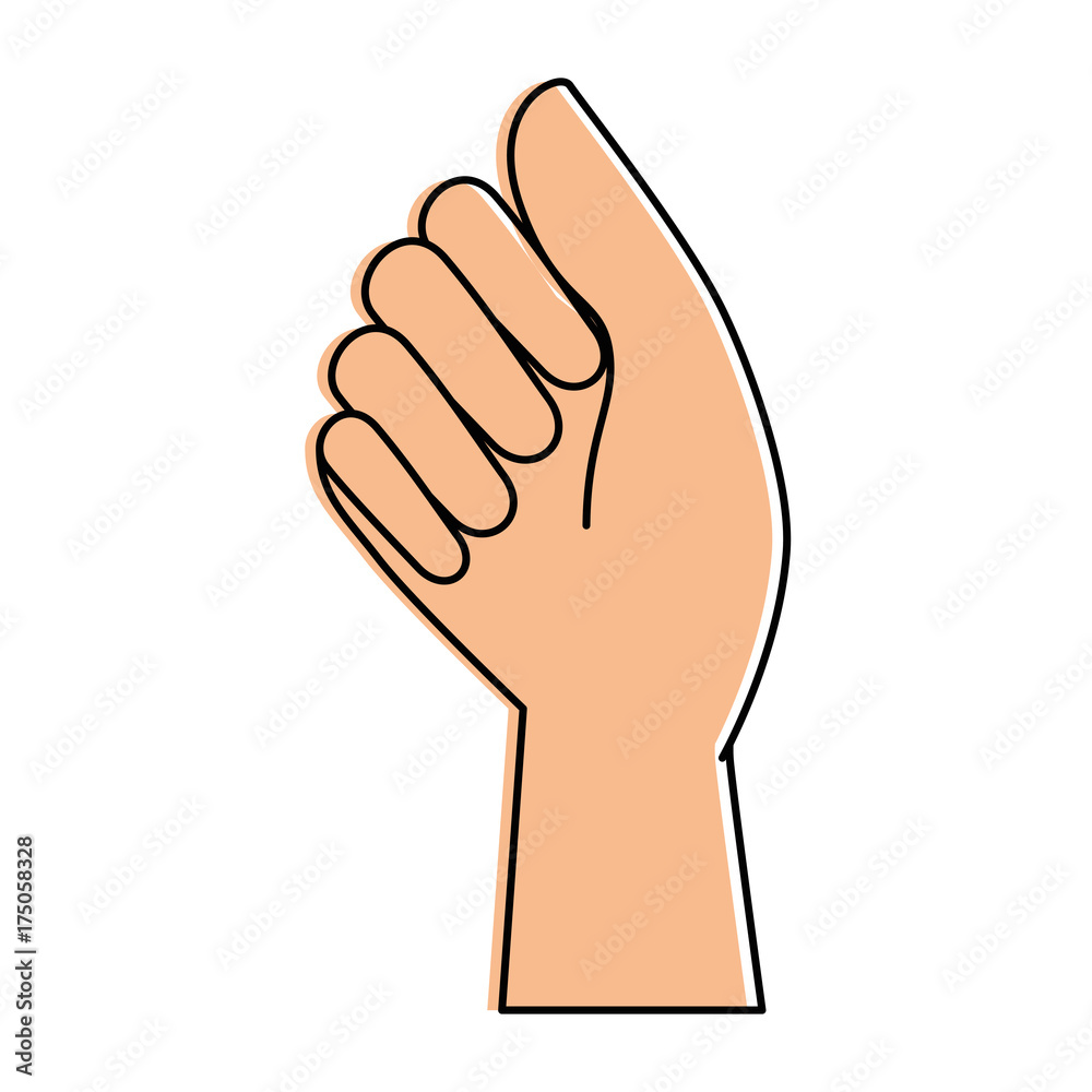 hand human fist icon