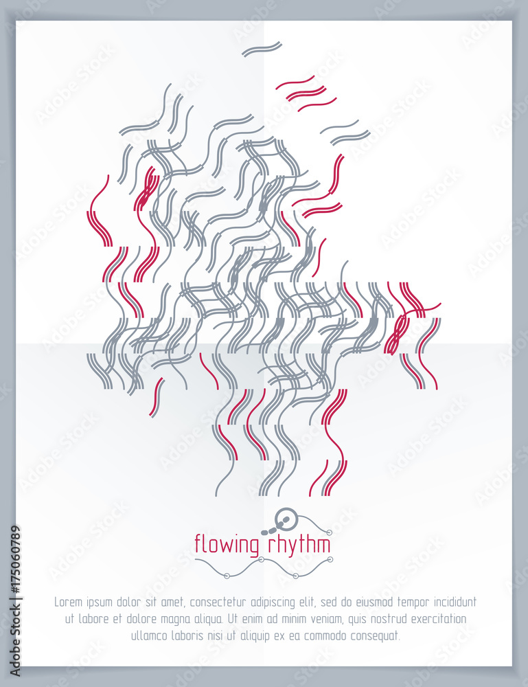 Futuristic vector technology background. Abstract wavy lines pattern, art graphic illustration can be used as booklets cover design. Futuristic vector technology background. Abstract wavy lines pattern, art graphic illustration can be used as booklets cover design.