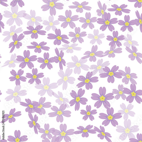 Yellow flower is the sky. The tulip is in the spring. Yellow flower is vector for seamless, pattern and background. Draw image and not trace or copy.