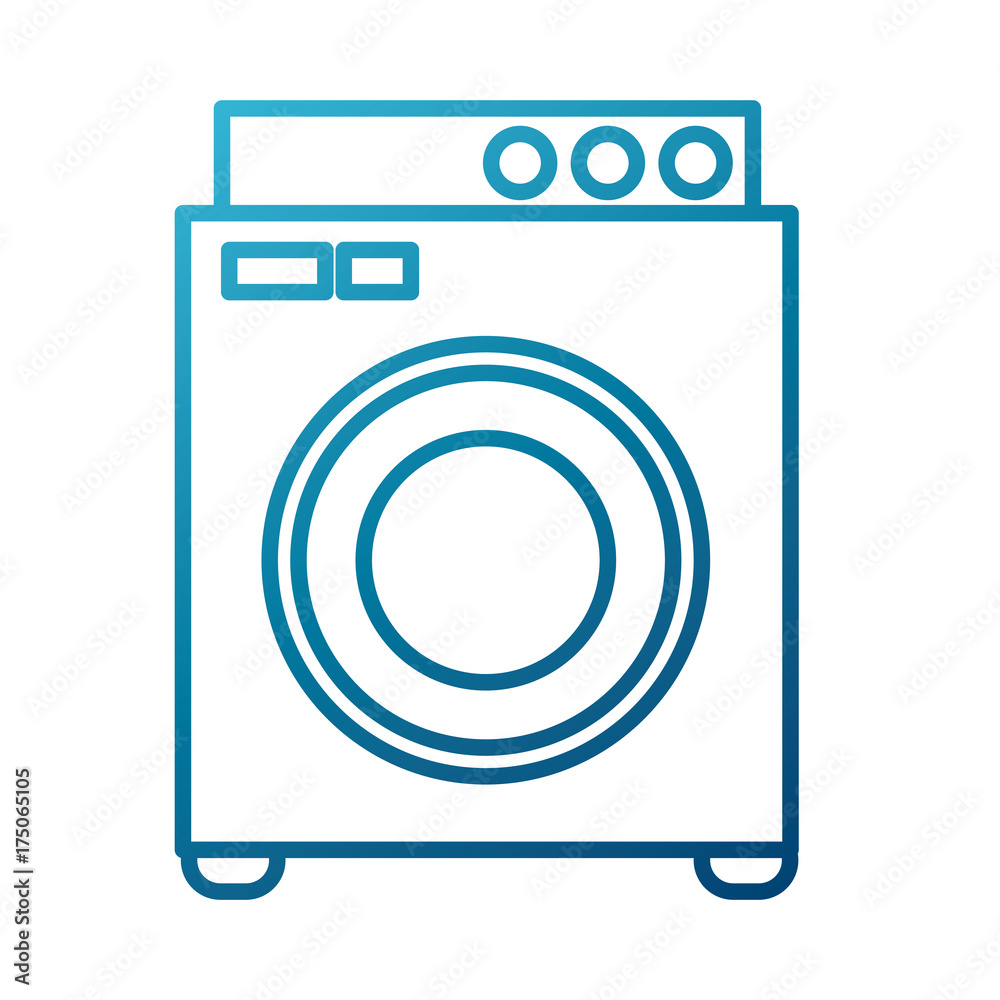 Washer laundry machine icon vector illustration graphic design Washer laundry machine icon vector illustration graphic design