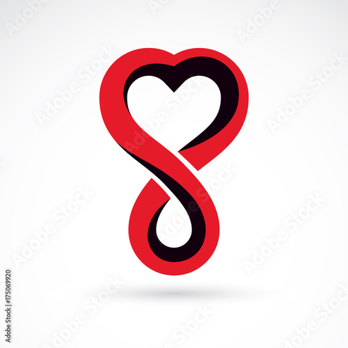 Vector illustration of hear...
