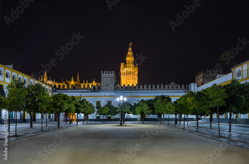 Plaza de Banderas in the Spanish city of Seville