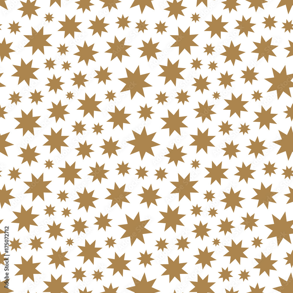 Abstract seamless background with stars. Vector illustration. Template for design and decoration backgrounds, package, covers, textile. Abstract seamless background with stars. Vector illustration. Template for design and decoration backgrounds, package, covers, textile.