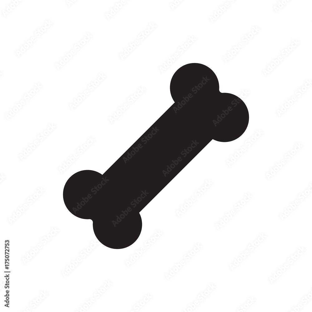Bone vector icon Bone vector icon