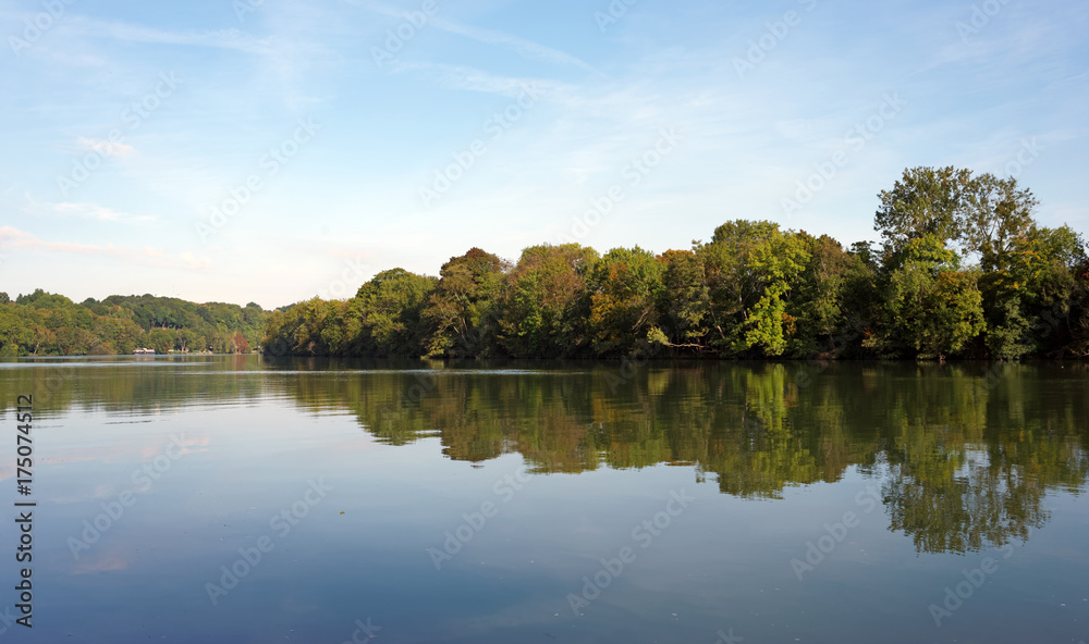 La Seine à Saint-Fargeau-Ponthierry  