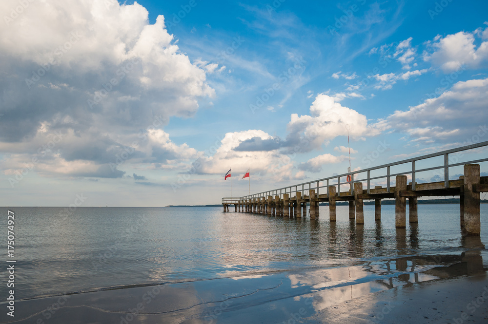 Fototapeta premium Seebrücke in Travemünde