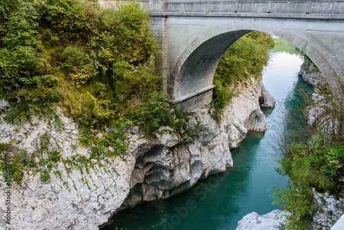 Gorge of the Isonzo River