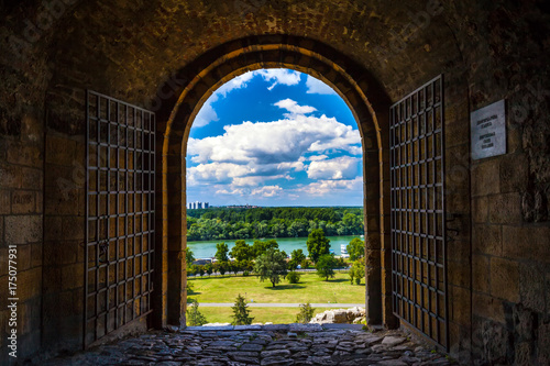 Welcome to Serbia. Defterdar Gate 1693-1696. Belgrade. photo