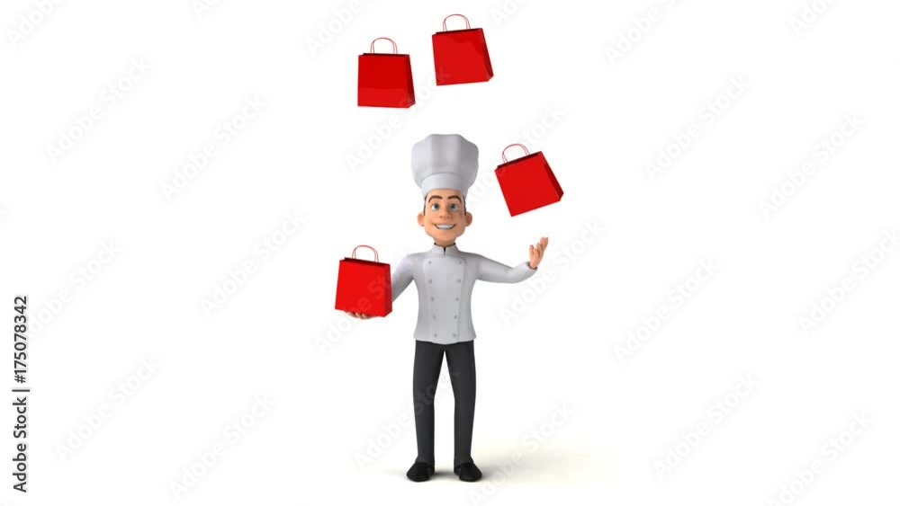 Fun chef - 3D Animation Fun chef - 3D Animation