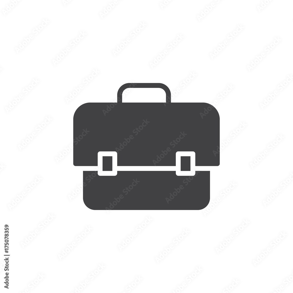 Toolbox icon vector, filled flat sign, solid pictogram isolated on white. Symbol, logo illustration. Toolbox icon vector, filled flat sign, solid pictogram isolated on white. Symbol, logo illustration.