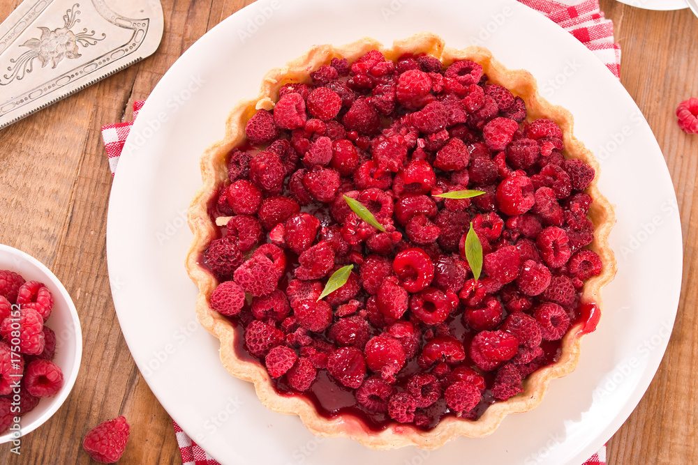 Raspberry tart. Raspberry tart.