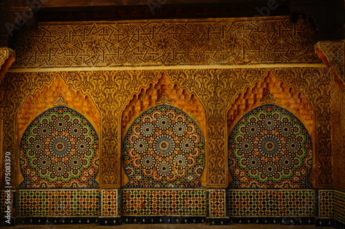 Obraz na płótnie Arabic Mandala Ornament Wall Mosque Islam w salonie