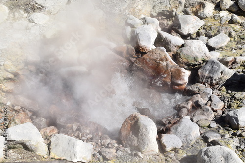 Boiling Water (volcanic phenomenon - Lake of Furnas, Azores) photo