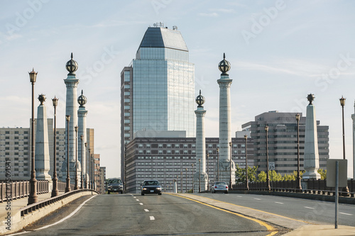 Memorial Bridge in Springfield, Massachusetts photo