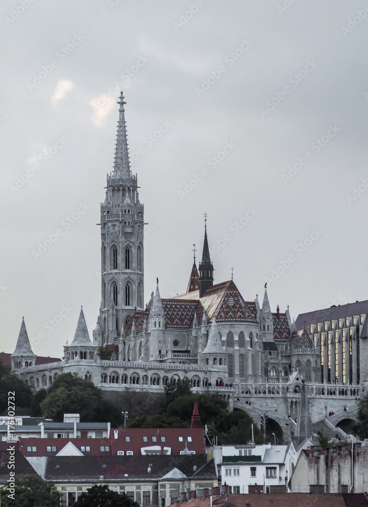 Fisher's Bastion in Budapest, Hungary