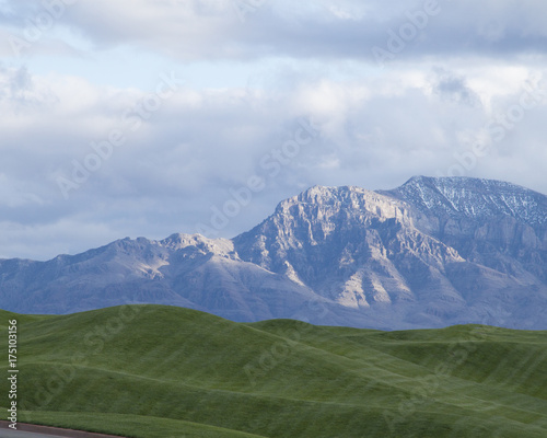Beautiful mountain range.