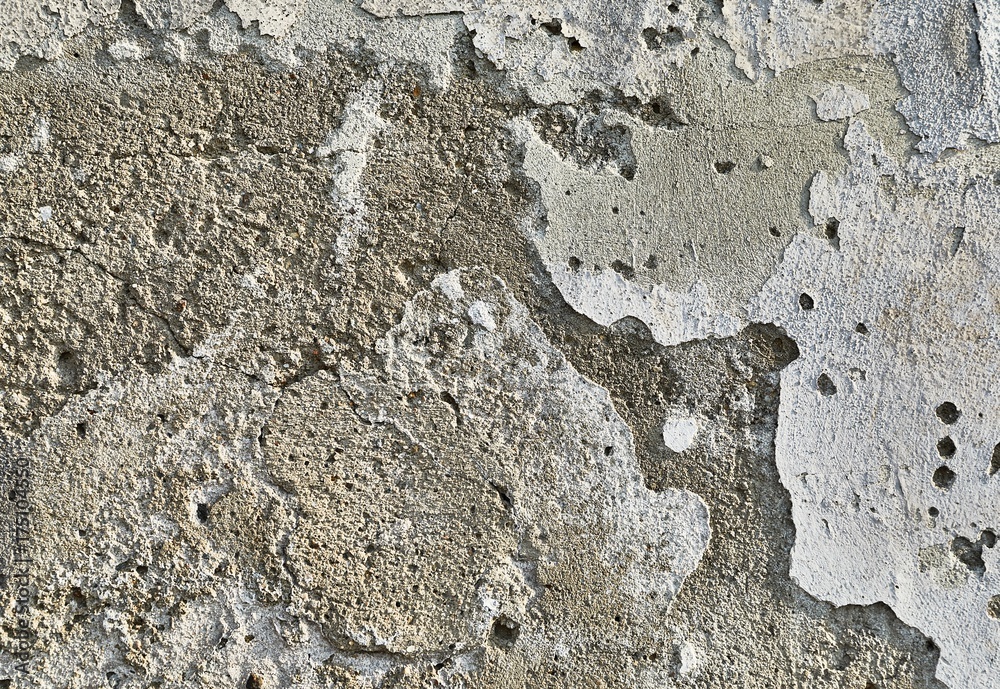 Fototapeta premium Wall desintegrating over time