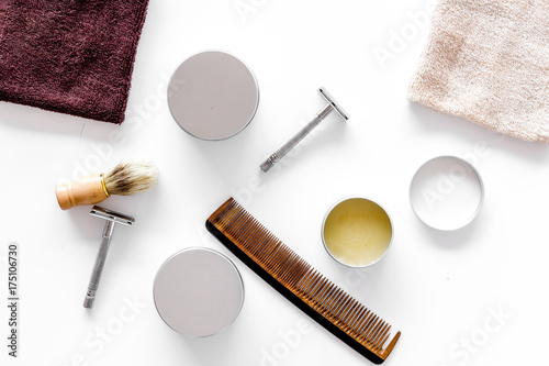 Photography Workplace in barbershop