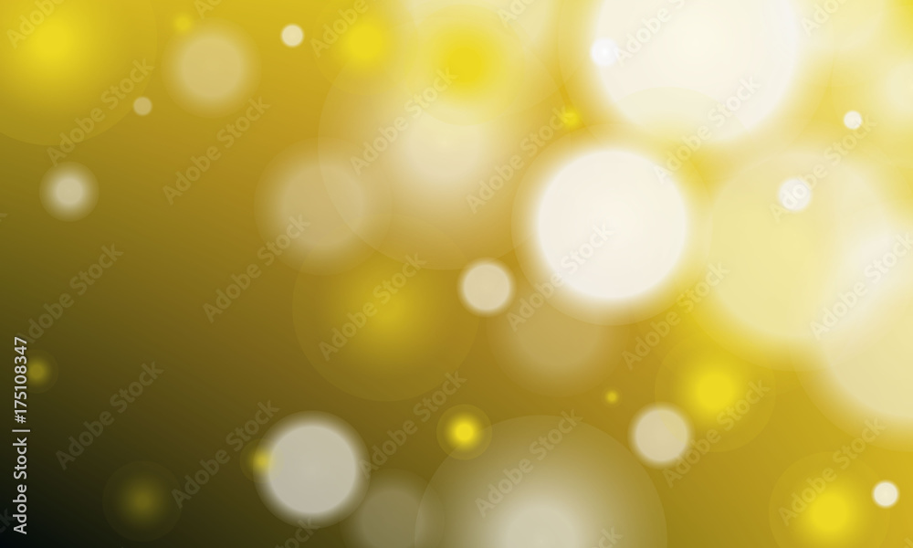 vector background with blurry circles