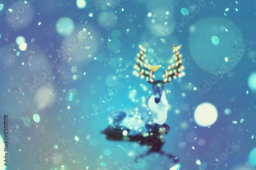 Magical Christmas Deer