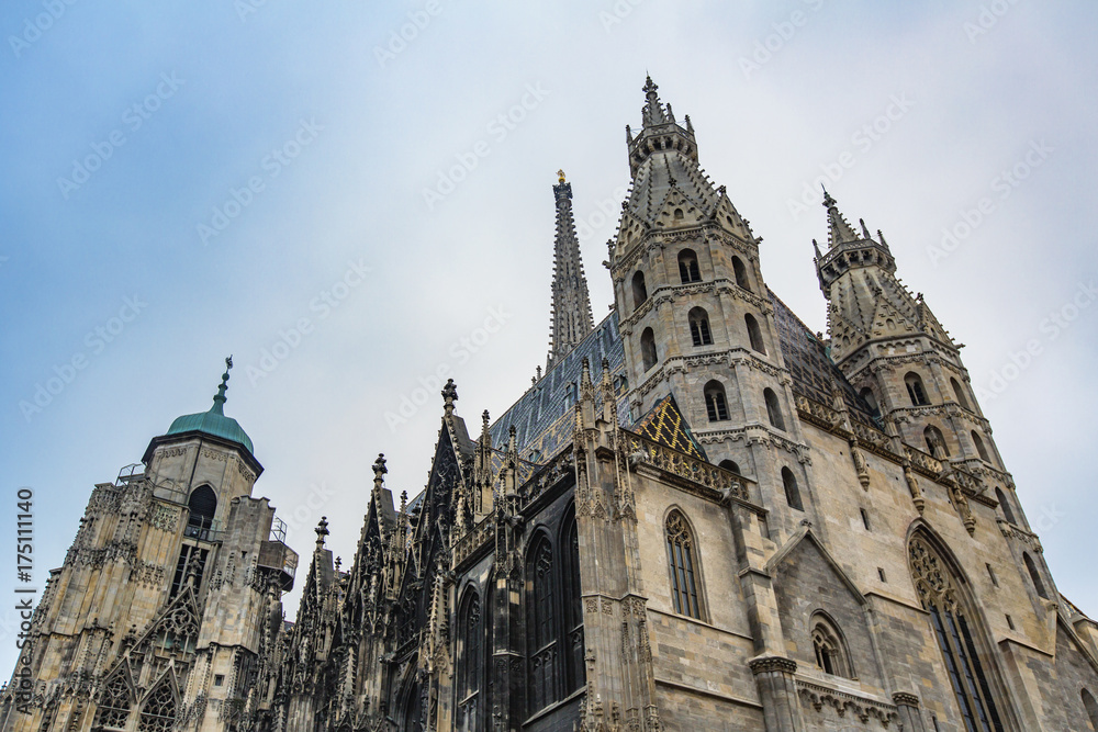 Detail of the Stephansdom cathedral in Vienna