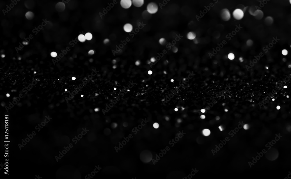 black and white glitter texture christmas abstract Stock Photo Adobe